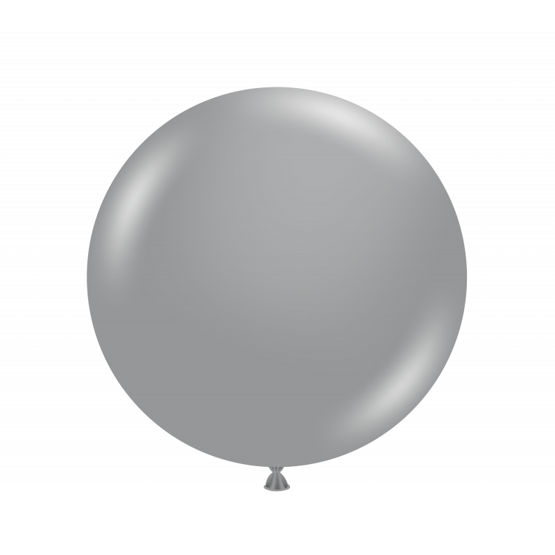 Globos TUFTEX Metallic Silver TUFTEX Balloons - 2