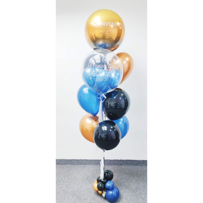 Bouquet de globos de helio personalizado  - 1