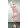 Bouquet de globos de helio  personalizado para bienvenida  - 3