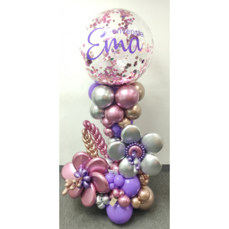 Gran arreglo de globos de aire personalizado  - 1