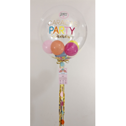 Globo confetti de 61 cm corporativo  - 2