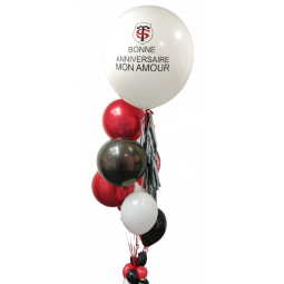 Gran bouquet de globos de helio personalizado  - 1