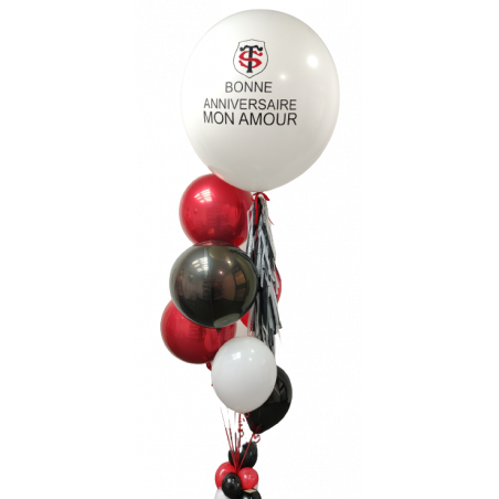 Gran bouquet de globos de helio personalizado  - 1