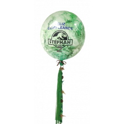 Globo Confetti con personalización artística con pintura  - 1