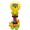 Columna de globos de aire con globo gigante personalizado  - 7