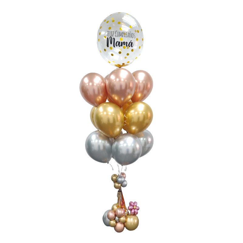 Gran bouquet personalizado de Globos de helio  - 3