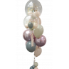 Bouquet de globos de helio con doble personalización  - 1