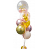 Bouquet de globos de helio con doble personalización  - 3