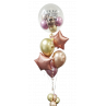 Bouquet de globos de helio personalizado  - 1