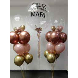 Agrupación de globos de helio personalizado  - 1