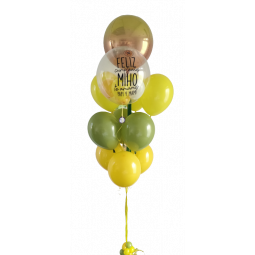 Bouquet de globos de helio personalizado  - 1