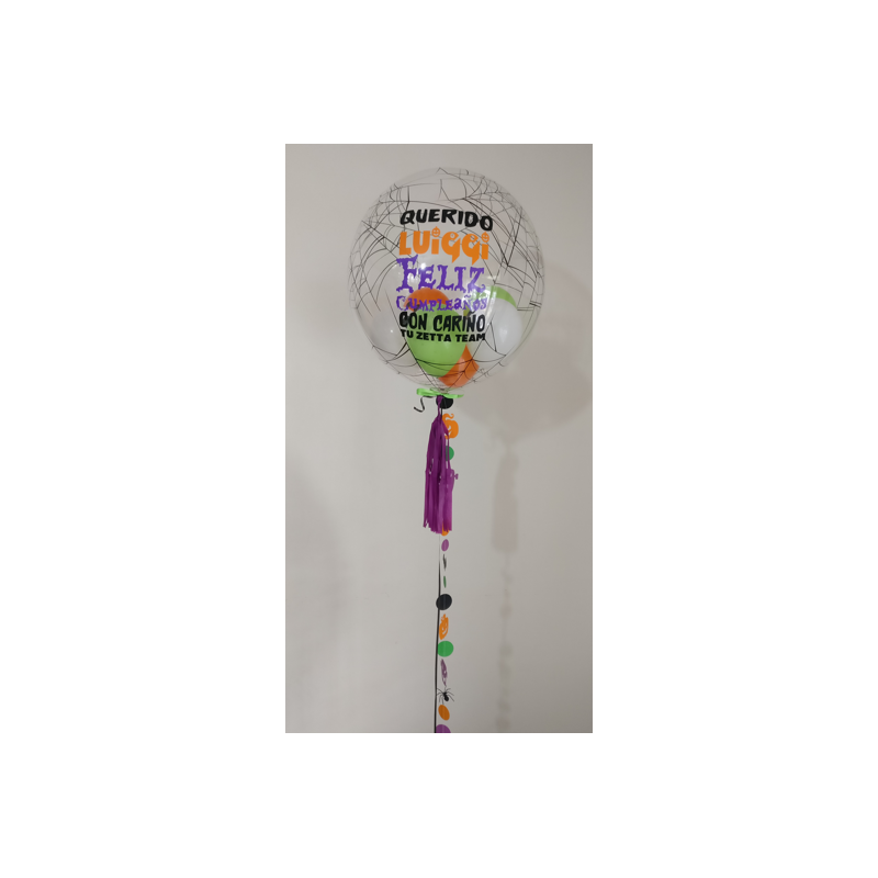 Globo confetti de 61 cm personalizado  - 8
