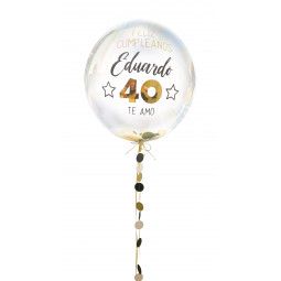 Globo Confetti pequeño personalizado  - 6