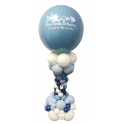 Arreglo con globo gigante personalizado  - 1