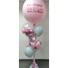 Gran bouquet de globos de helio a diferentes medidas y texturas con 3 personalizaciones  - 7