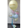 Gran bouquet de globos de helio a diferentes medidas y texturas con 3 personalizaciones  - 8