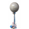 Arreglo de globo gigante con helio personalizado para revelación de sexo  - 4