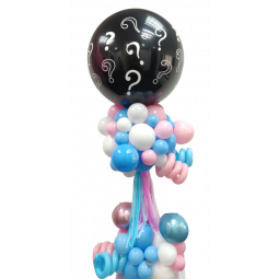 copy of Globo gigante con helio y borlas personalizado para revelación de sexo  - 1