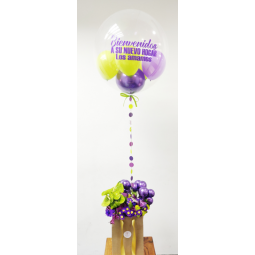 Globo Confetti  + Bolsa de flores para esa ocasión especial Mapari flores - 1