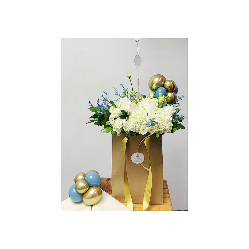 Globo Confetti  + Bolsa de flores para el Mapari flores - 2