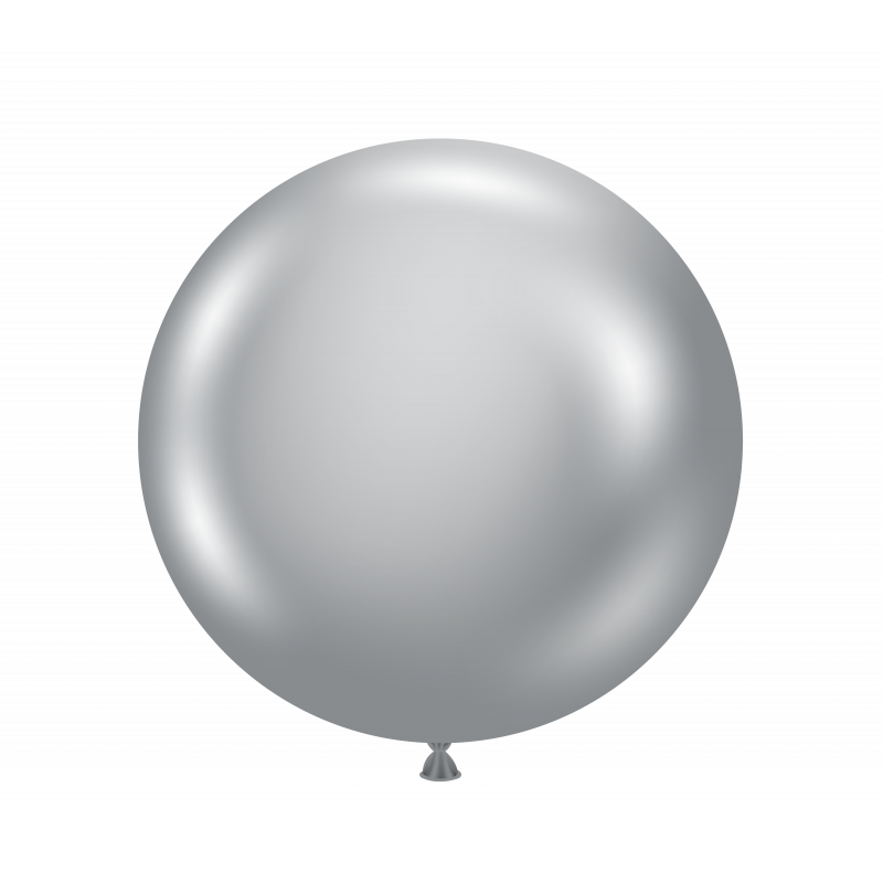 Globos TUFTEX Silvery Effects
