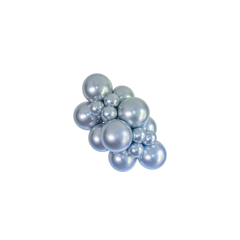 Globos TUFTEX Silvery Effects