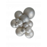 Globos TUFTEX Metallic Silver