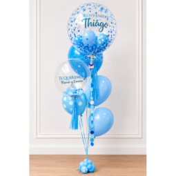 Bouquet Doble Burbuja | HORAGLOBOS Caracas