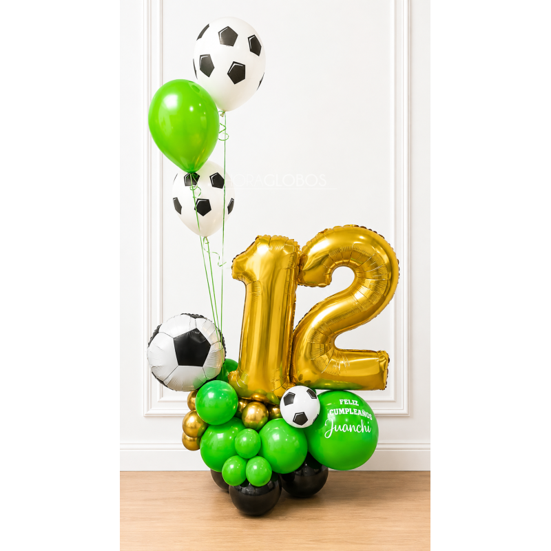 Doble Número con Globos | HORAGLOBOS Caracas