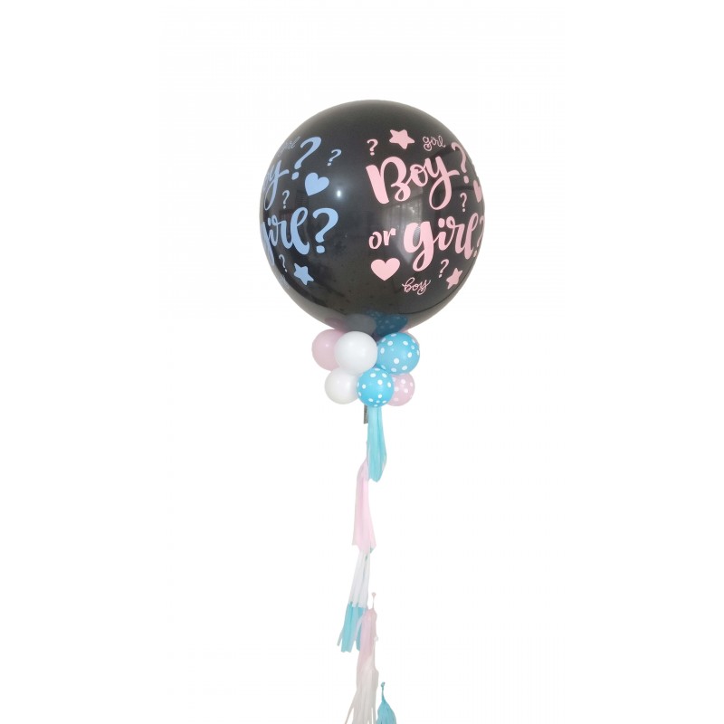 Globo gigante impreso con helio para revelación de sexo  - 1