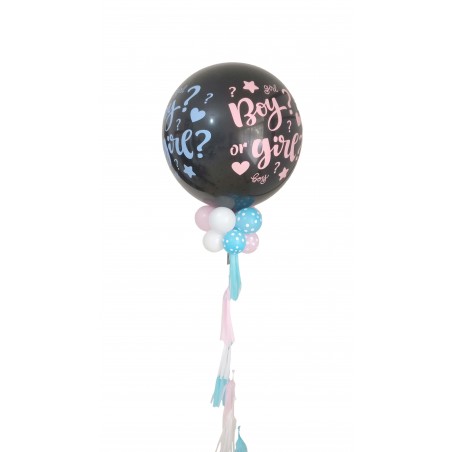 Globo gigante impreso con helio para revelación de sexo  - 1