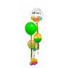Arreglo de globos de helio personalizado  - 4