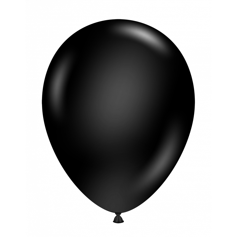 Globos TUFTEX Black TUFTEX Balloons - 1