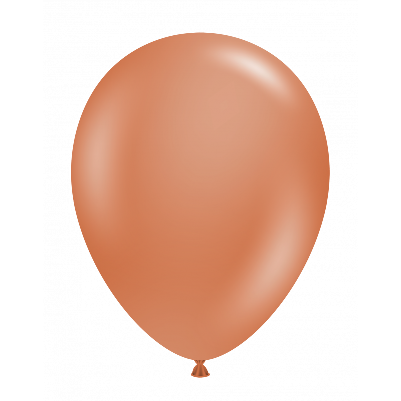 Globos TUFTEX Burnt Orange TUFTEX Balloons - 1