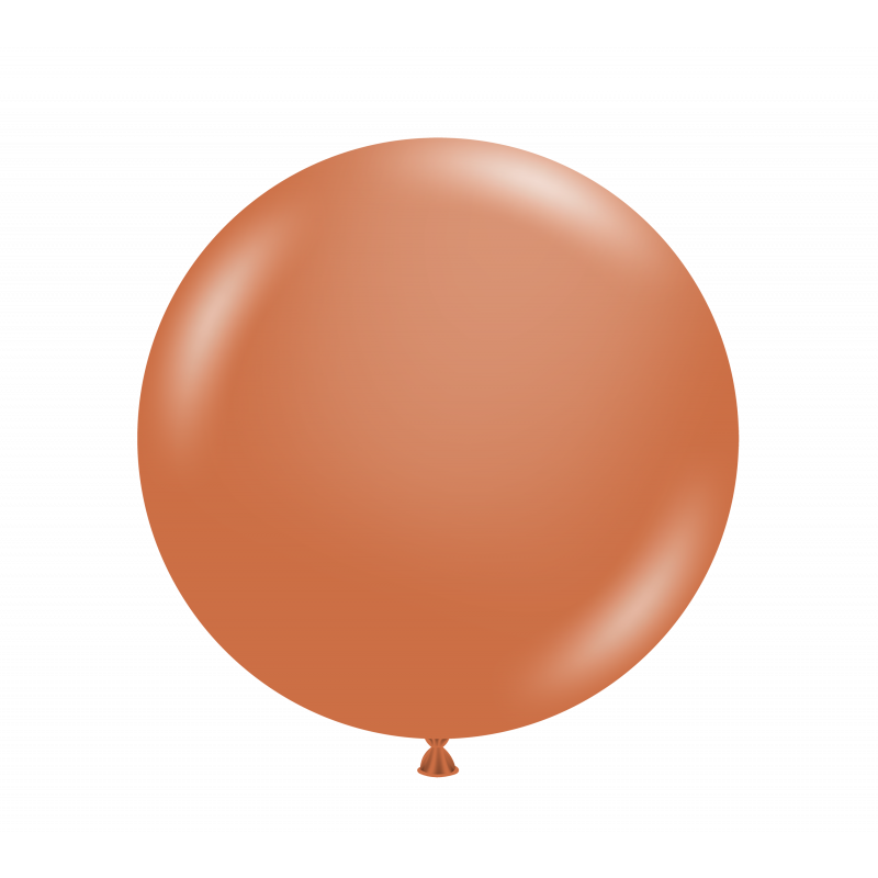 Globos TUFTEX Burnt Orange TUFTEX Balloons - 2